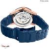 Montre PIERRE LANNIER Collection AUTOMATIC doré rose/bleu métal