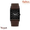 Montre KELTON Astre Blackstar Epsom Chocolat quartz Unisexe 9123462