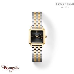 Montre Rosefield Boxy Duotone Black  Femme BBDSG-B07