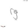 Bague Ania Haie Forget Me Knot argent 925° plaqué rhodium de haute qualité R029-