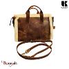 Sac à main KASZER collection Wyoming  Fourrure M (A4) Marron naturel clair 20404