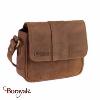 Sac bandoulière kaszer collection Wyoming en cuir de vachette pleine fleur brut