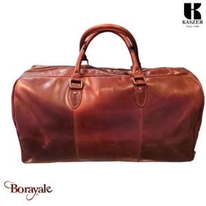 Sac voyages KASZER collection Rhodes cognac foncé 30009-C6