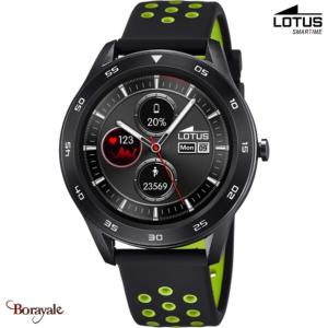 Smartwatch Lotus Couleur : Noire Alliage de zinc et acier. 50013/1