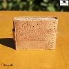 Portefeuille MONTADO en liège naturel, made in Portugal unisexe 528C17-NATURAL