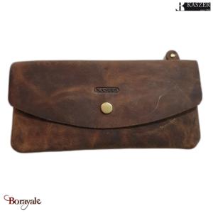 Porte cartes Kaszer collection Oregon en cuir de vachette 581504-MC6