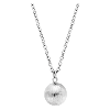 Collier Pierre Lannier Nova acier argenté sans nickel BJ08A0101