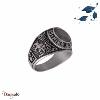 Bague Carbo Compagnie Gooshland High School noire acier DB1453-2-62