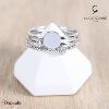 Bague La Garçonne Diamant Etats d'âme argent 20100014-52