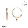 Boucles d'oreilles La Garçonne Diamant Etats d'âme doré champagne 26400017