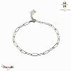 Bracelet en acier Merveilles du monde