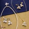 Boucles d'oreilles Spark Arcadia cristal autrichien sur argent A0275W