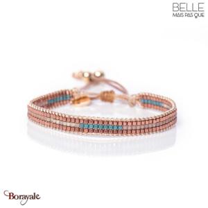 Bracelet -Belle mais pas que- collection Golden Purple Sky B-1543-SKY