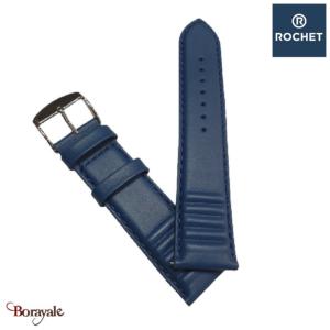 Bracelet Rochet France Michigan 22 mm de couleur : marine 3432206A