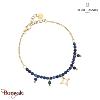 Bracelet TESSERA Pierre Lannier BJ27A1261 acier poli de couleur or