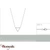 Collier argent 925° rhodié Borayale Collection : Géométrique