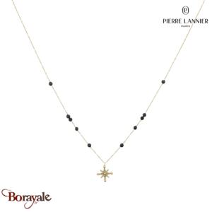 Collier AUSTRALE Pierre Lannier BJ22A0231 acier poli de couleur or
