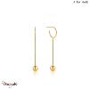 Out of this World, Boucles d'oreilles Argent plaqué Or 14 carats ANIA-HAIE E001-