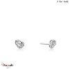 Forget Me Knot, Boucles d'oreilles Argent plaqué rhodium  ANIA-HAIE E029-01H