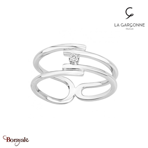 Bague, La Garçonne Diamant Femme, collection Délicate entrevue, Taille 50
