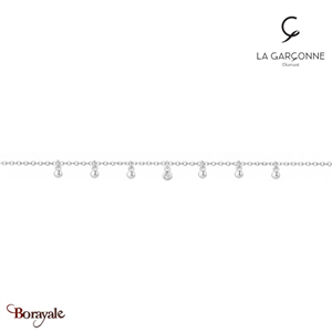 Bracelet La Garçonne Diamant Etats d'âme argent 20300009