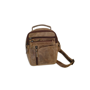 Sacoche KASZER collection Wyoming brun naturel moyen 20692-C6