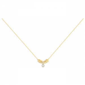 Collier, Gemstar Brand Femme, collection plaqué Or