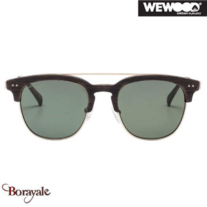 Lunette de soleil WEWOOD Cotton Eyewear KORBEN NOCE-MAT GOLD POLARISE 9302304042