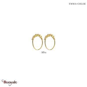 Boucles d'oreilles Atelier D'Emma Et Chloé Alba doré ALBA-OR