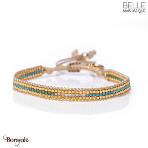 Bracelet -Belle mais pas que- collection Golden Pistachio B-1543-PISTA