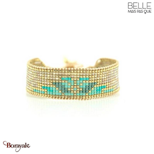 Bracelet -Belle mais pas que- collection Blue Accapulco B-1794-ACCA
