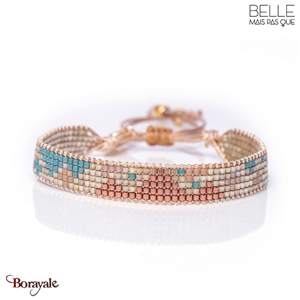 Bracelet -Belle mais pas que- collection Golden Purple Sky B-1954-SKY