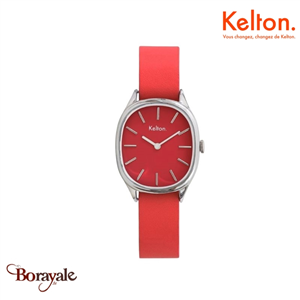Montre KELTON Colorama Rouge quartz Femme 9123332
