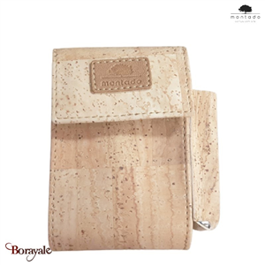 Porte cigarette MONTADO en liège naturel, made in Portugal Femme 528025