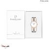 Montre PIERRE LANNIER Collection DELICE cadran blanc Bracelet milanais rose doré