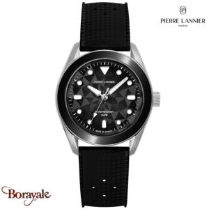 Montre Pierre Lannier BORA Unisexe quartz noir 207K133