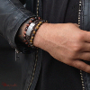 Bracelet Rebel & Rose Collection : Tiger Lily Taille M RR-60014-S-M