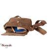 Sac bandoulière kaszer collection Wyoming en cuir de vachette pleine fleur brut
