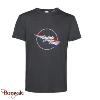 T-shirt Rafale Solo Display Cercle Tricolore Gris L