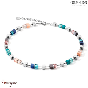 Nuance: 751, Collier Géo cubes par Cœur de Lion