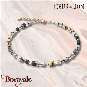 Nuance: 1216 Collier Cœur de lion with European Crystals bijoux
