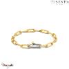 Bracelet TI Sento Collection : Milano Argent plaqué Or 2936SY