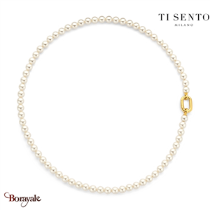 Collier TI Sento Perles femme 34050YP/48