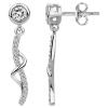 Boucles d'oreilles, Gemstar Brand Femme, collection Borayale argent 925