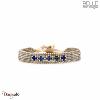 Bracelet Belle mais pas que, Majorelle, Bleu Majorelle - Champagne - Doré