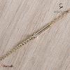 Bracelet La Garçonne Diamant Etats d'âme doré champagne 26300010