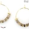 Boucles d'oreilles -Belle mais pas que- collection Mila BO6 MILA2-BO6