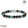 Bracelet Rebel & Rose Mélange turquoise - 8mm L, Homme RR-80127-S-L