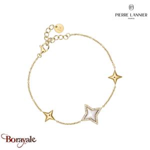Bracelet ASTORIA Pierre Lannier BJ29A1211 acier poli de couleur or