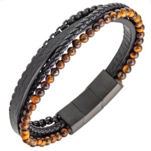 Bracelet All Blacks bijoux Homme acier 682297